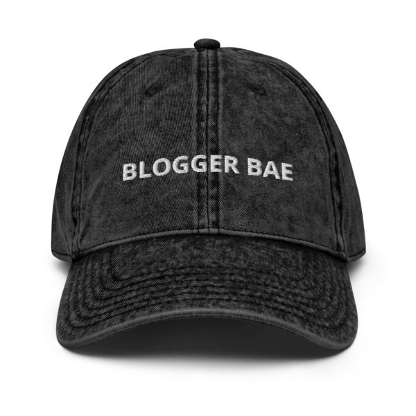 Blogger Bae Cap | Vintage Black